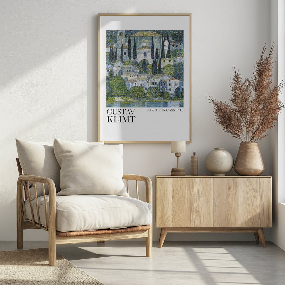 Kirche In Cassone (1913) Poster - Poster / Art Print