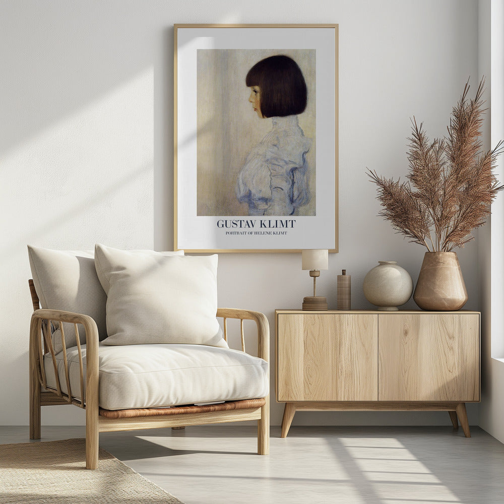 Portrait of Helene Klimt (1898) Poster - Poster / Art Print