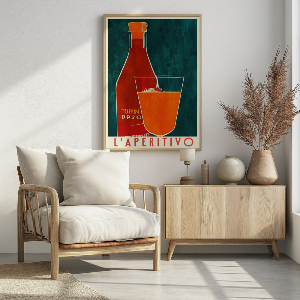 L'aperitivo - Poster / Art Print
