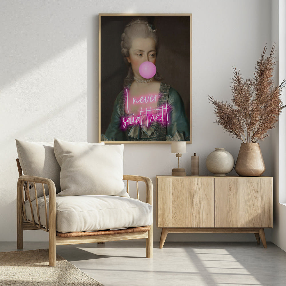 Marie never said that - Poster / Art Print