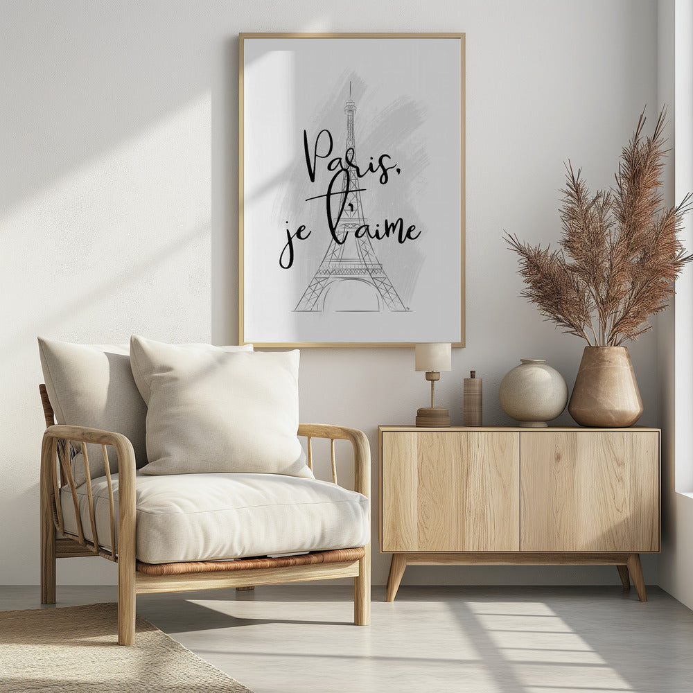 I Love Paris - Poster / Art Print