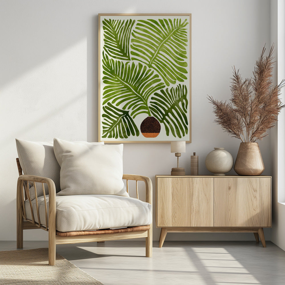 Summer Fern - Poster / Art Print