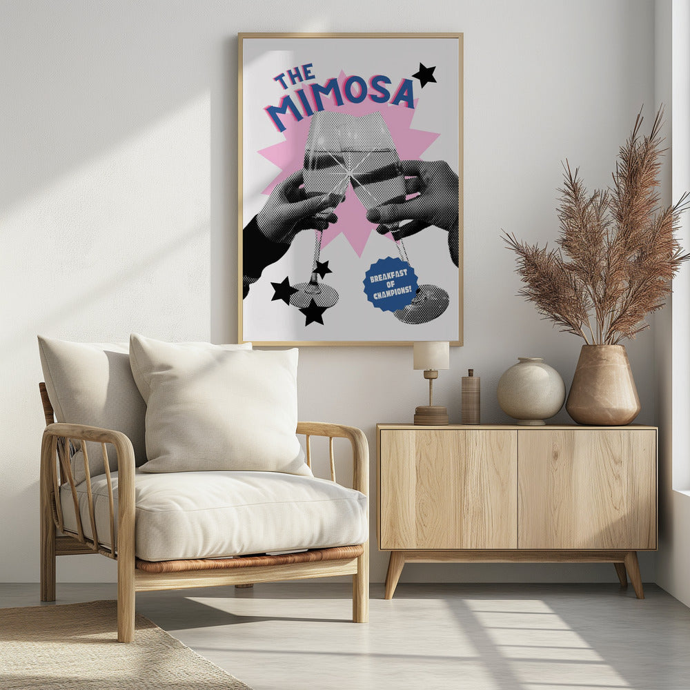 The mimosa - Poster / Art Print