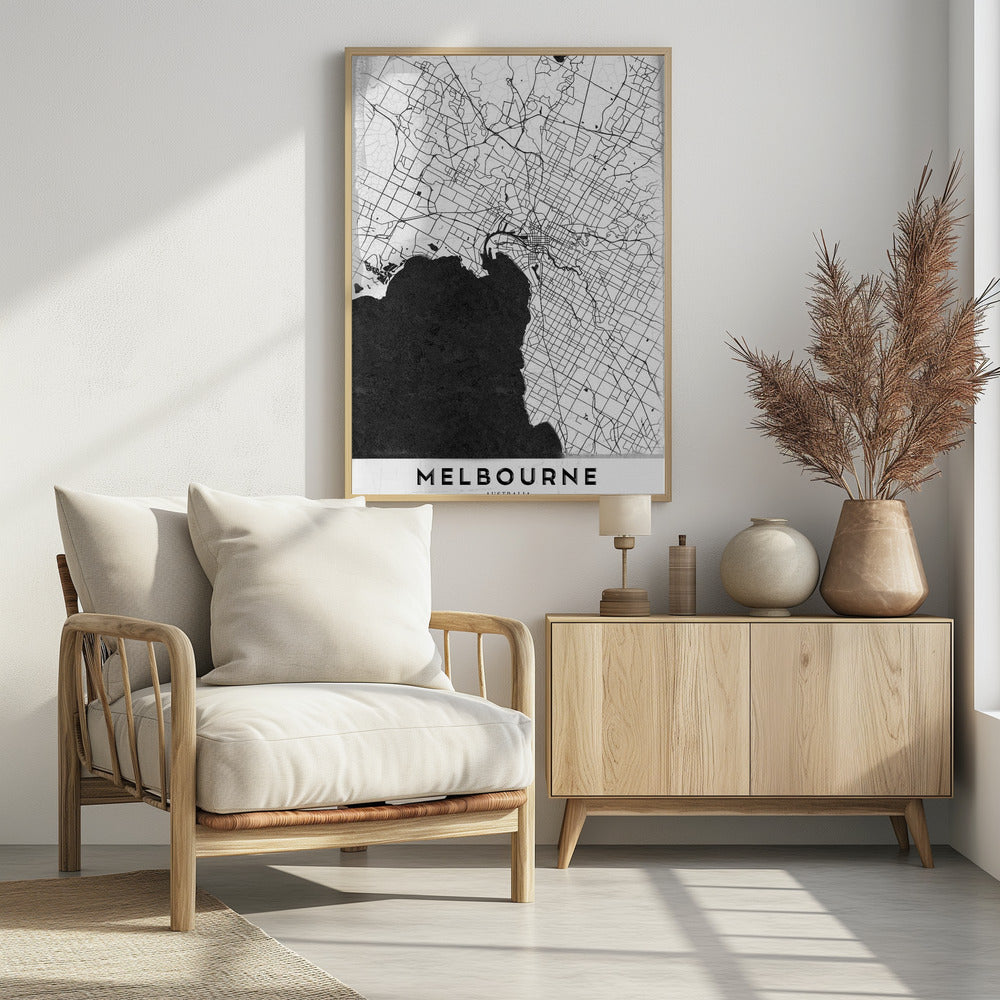 Melbourne - Poster / Art Print