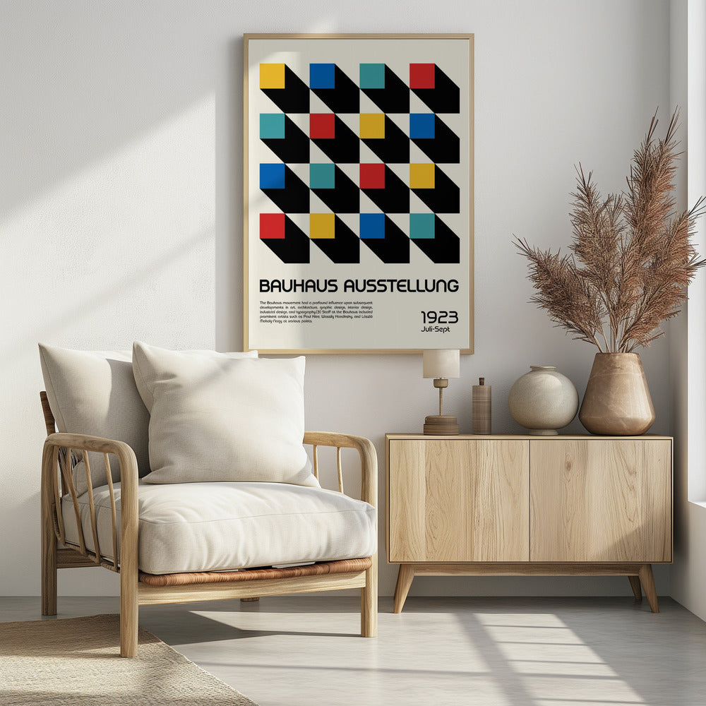 Bauhaus Ausstellung - Poster / Art Print