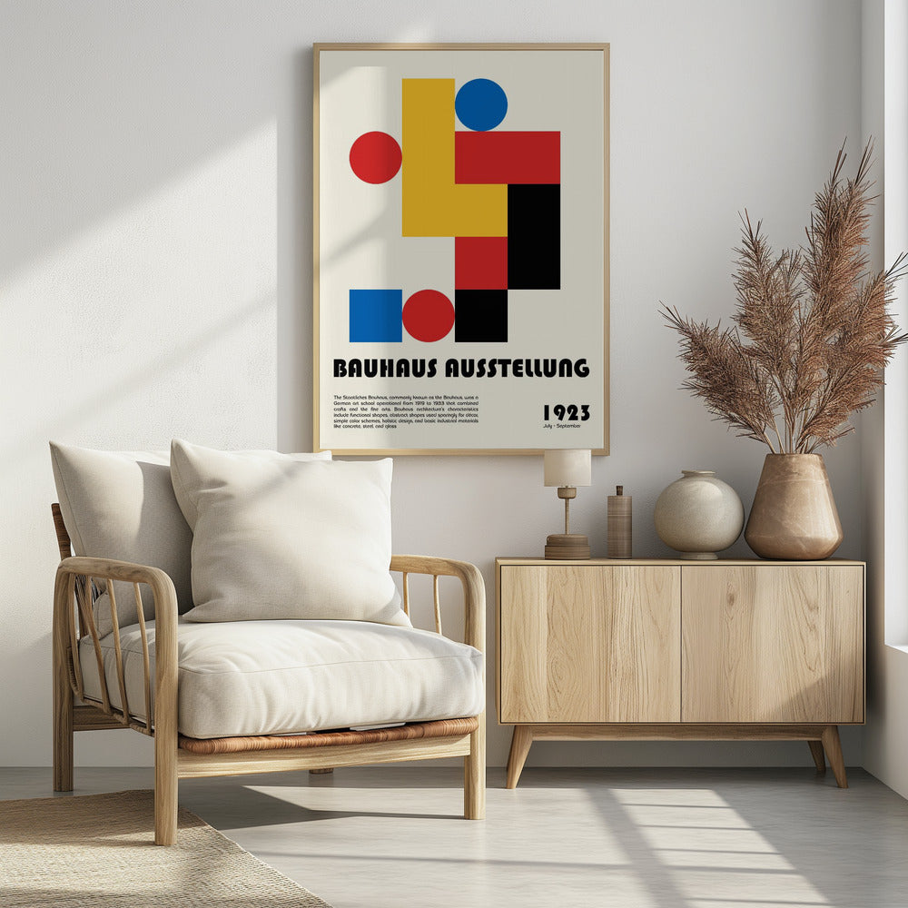 Bauhaus Ausstellung - Poster / Art Print