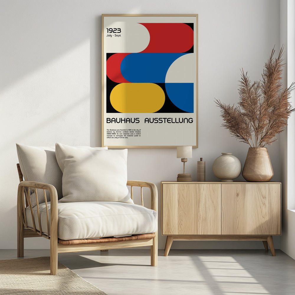 Bauhaus Ausstellung 1923 - Poster / Art Print