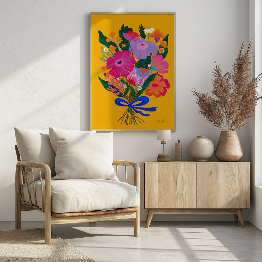 Eclectic Flowers - Poster / Art Print