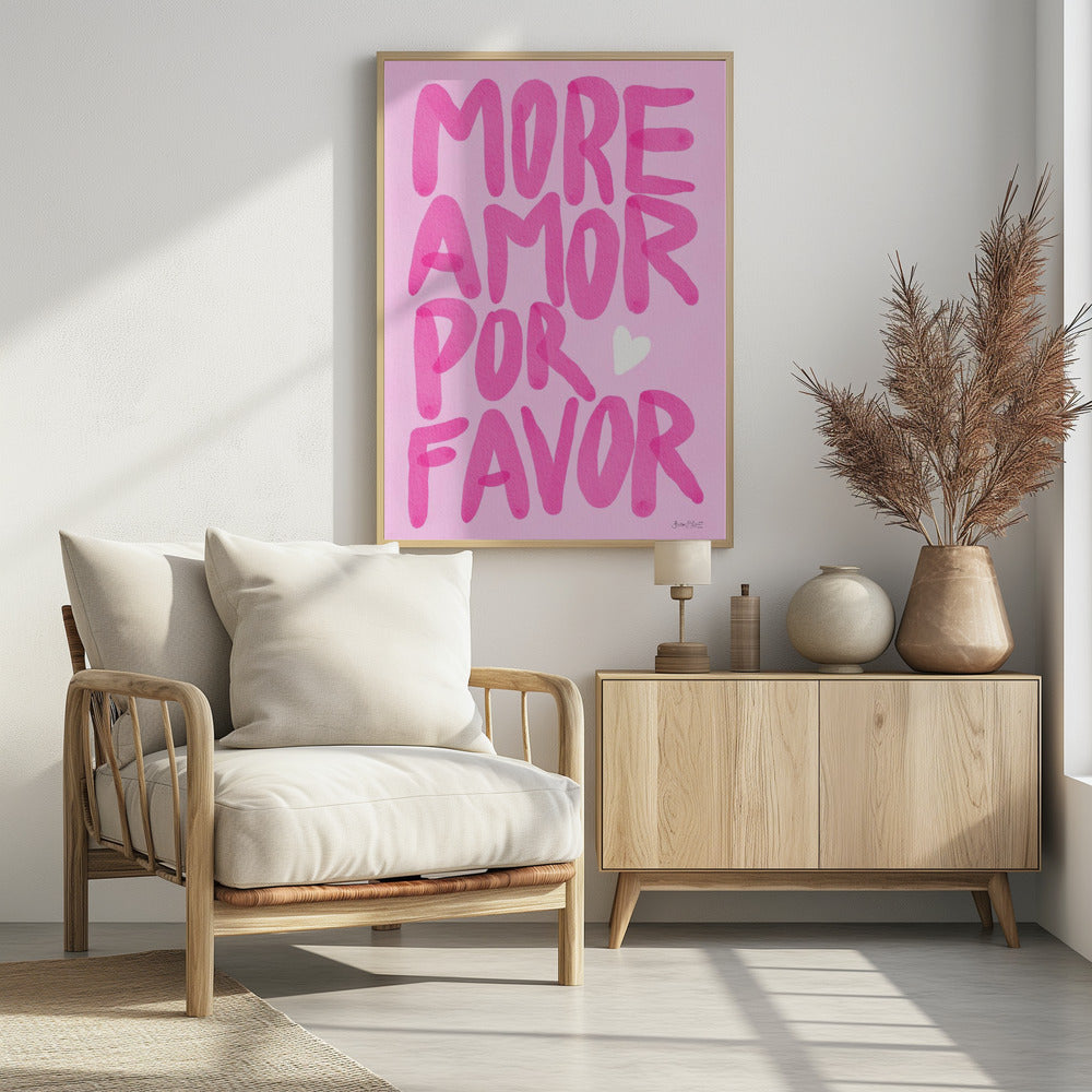 More Amor Por Favor - Poster / Art Print