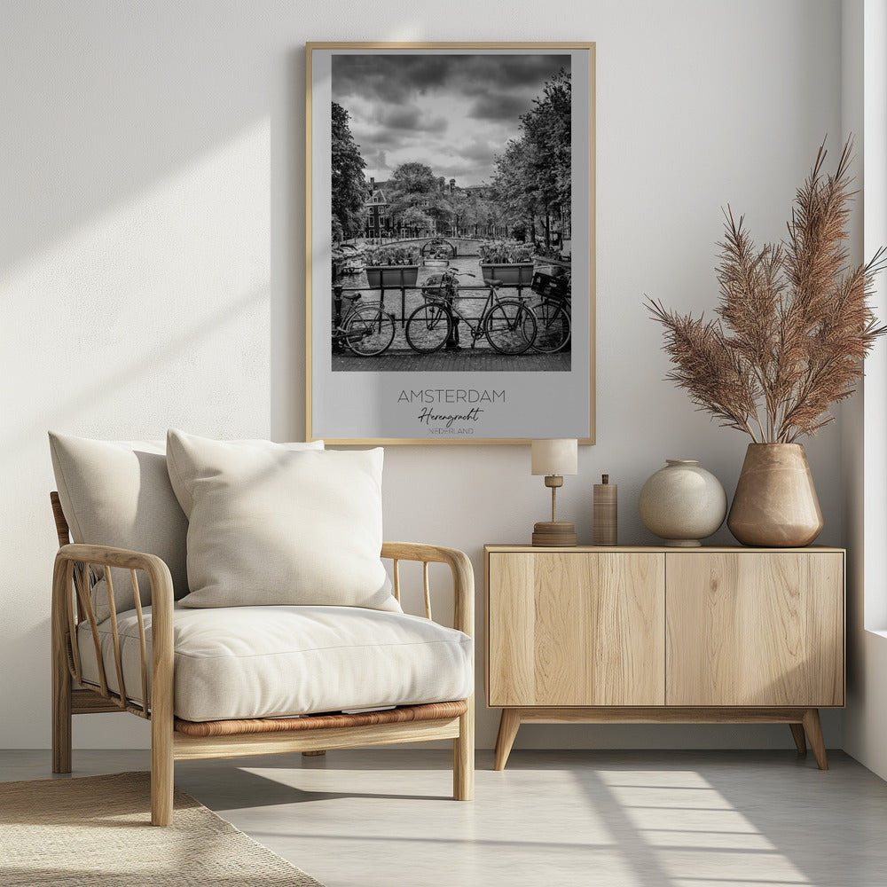 In focus: AMSTERDAM Herengracht - Poster / Art Print