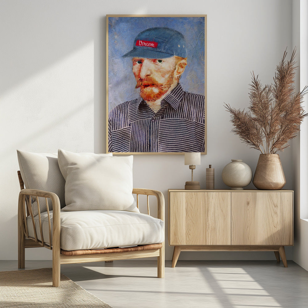 Hipster Vincent - Poster / Art Print