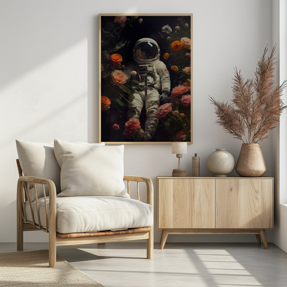 My Space Garden - Poster / Art Print