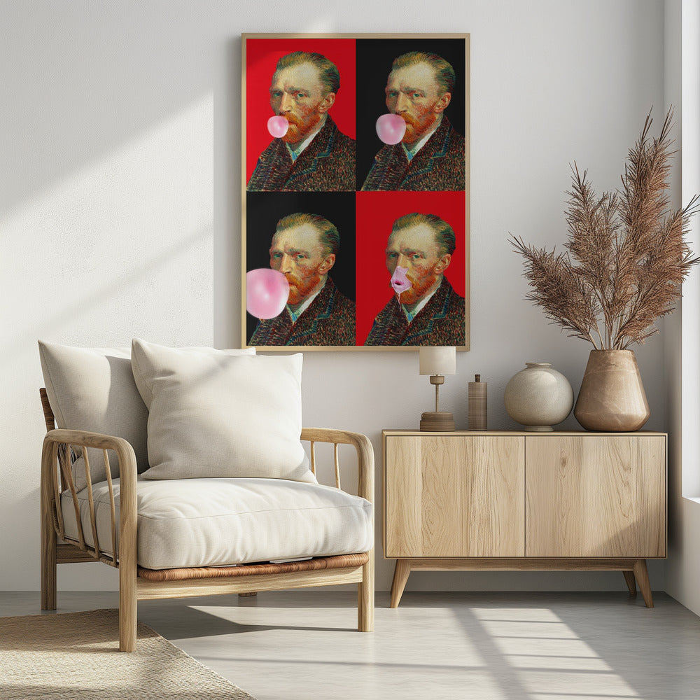 Vincent Gum Explosion - Poster / Art Print