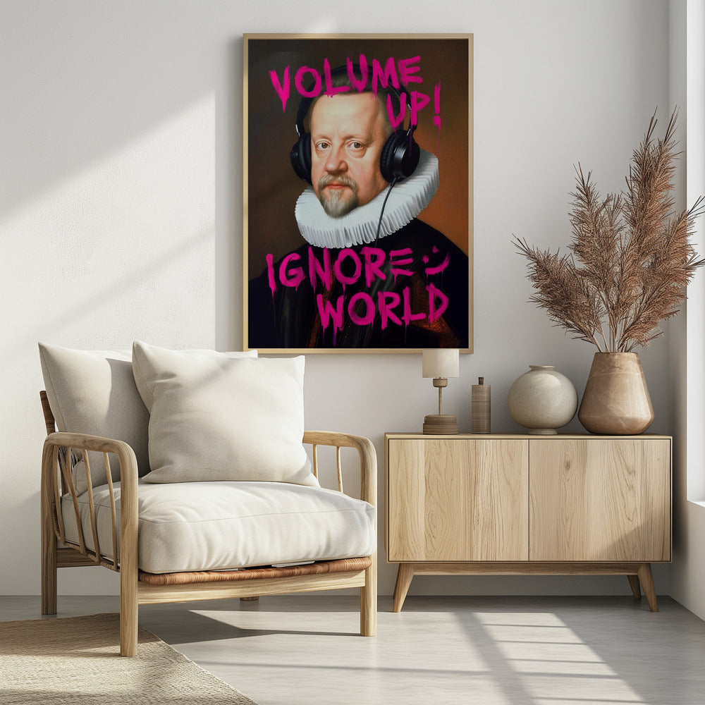 Volume Up - Poster / Art Print