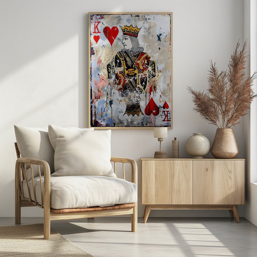 King of Hearts - Poster / Art Print