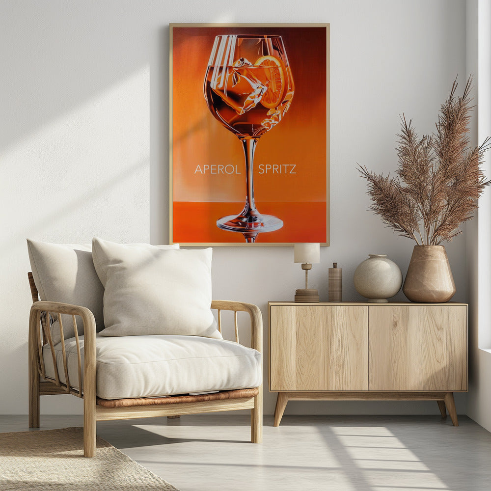 Aperol Spritz Orange - Poster / Art Print