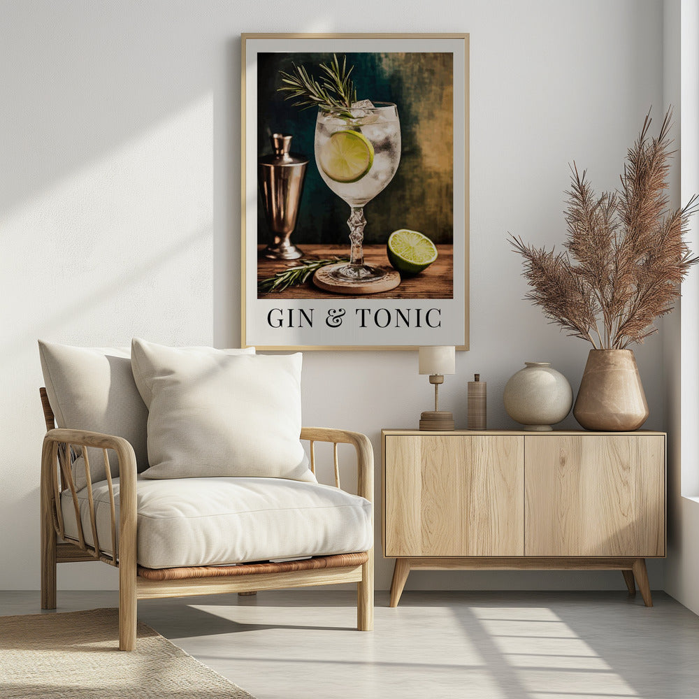 Gin & Tonic - Poster / Art Print