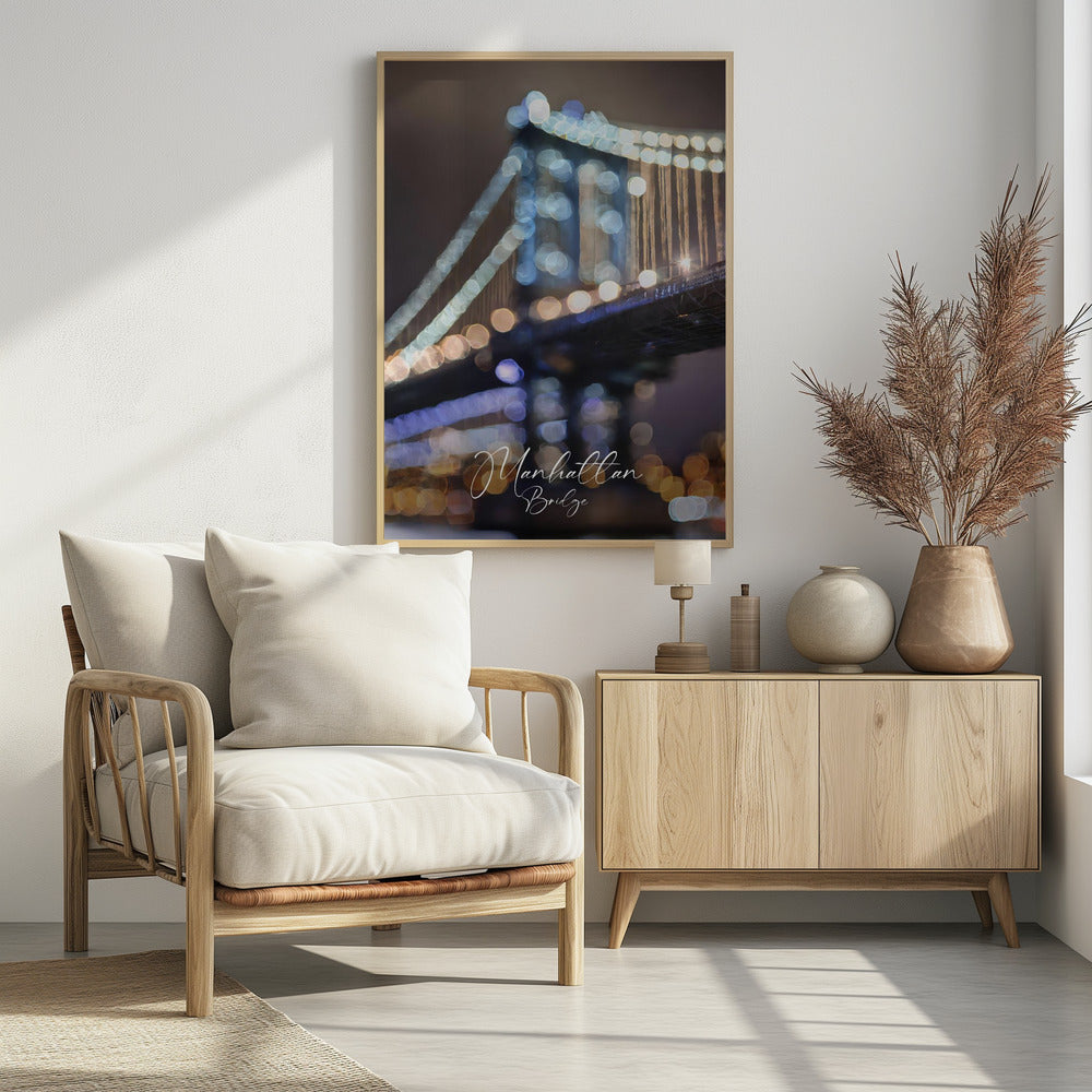 Manhattan Bridge - Poster / Art Print