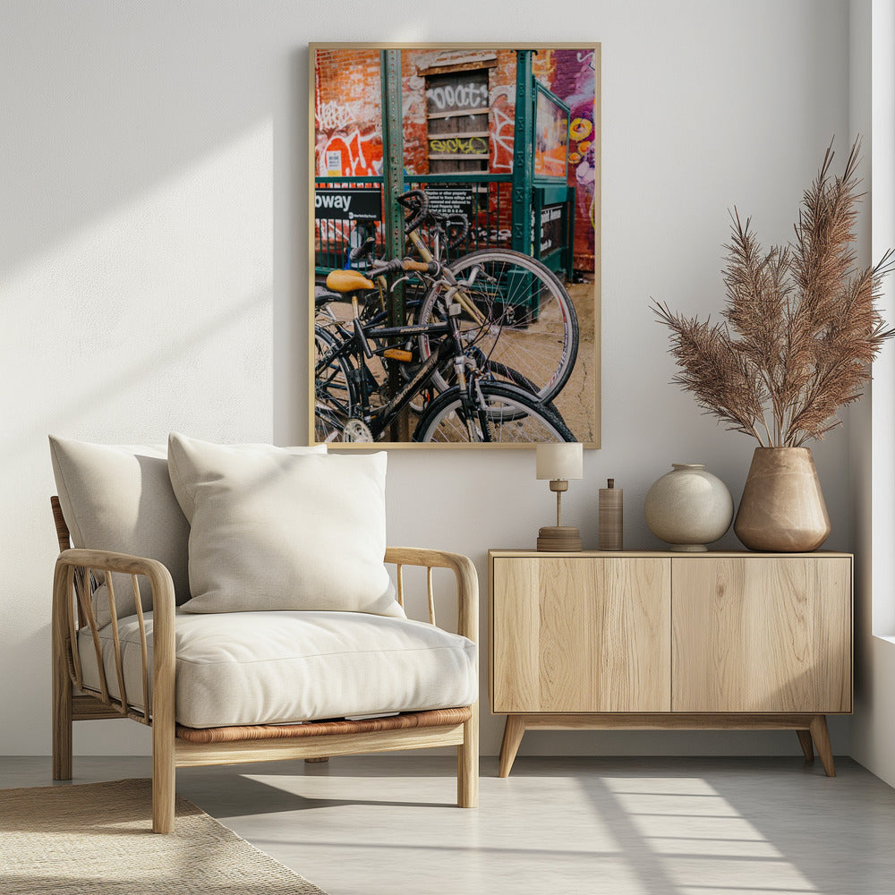 Brooklyn Bike II - Poster / Art Print