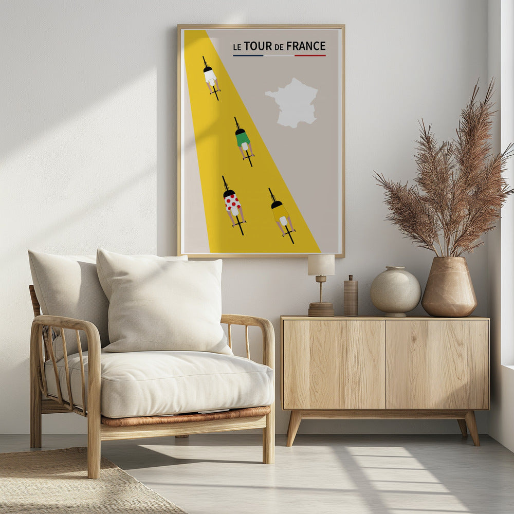 le Tour de France Poster - Poster / Art Print