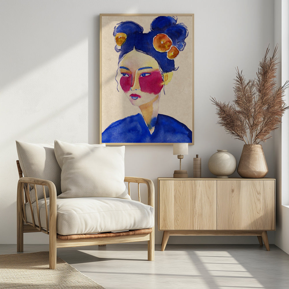 Asian Girl - Poster / Art Print