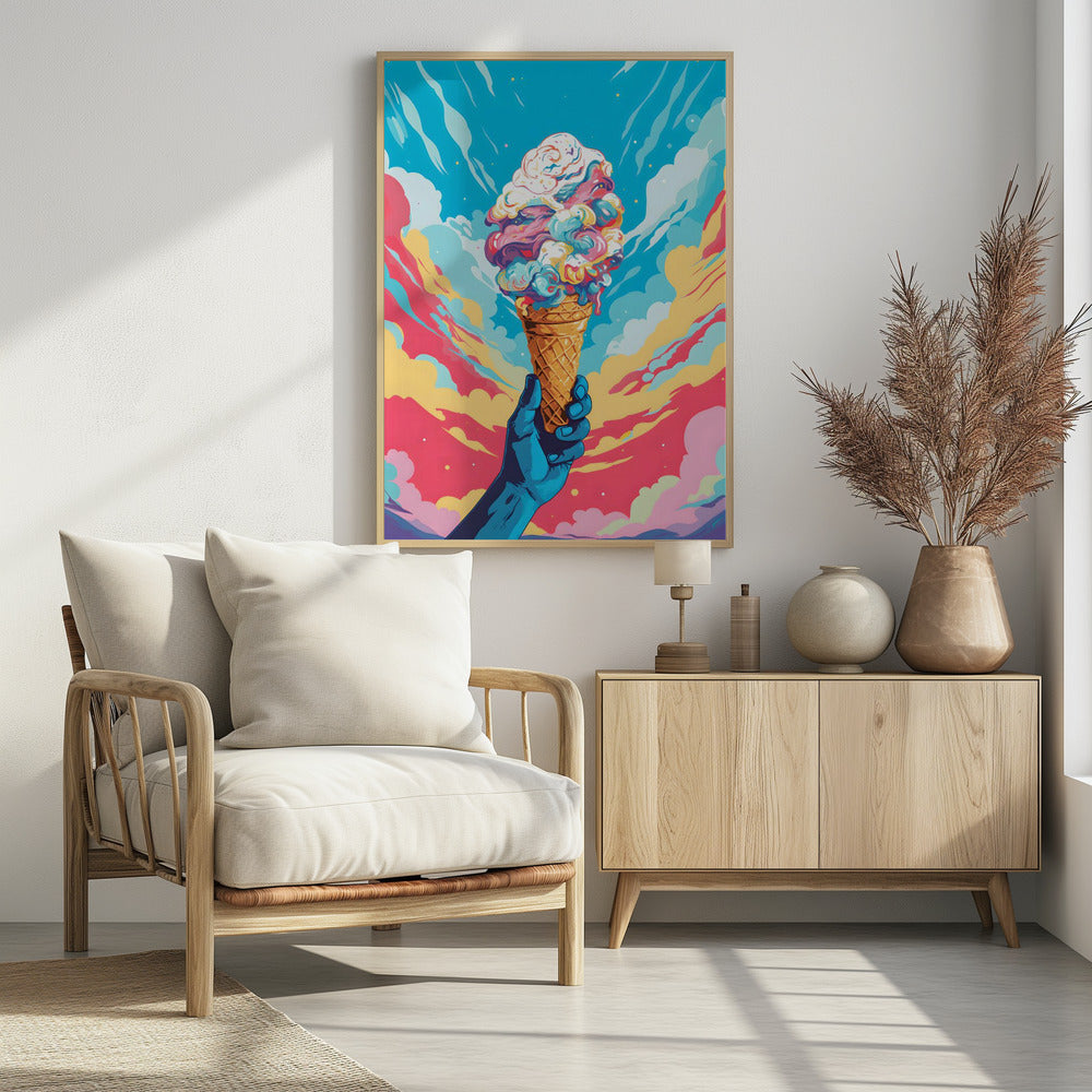 Ice Cream Pop Art - Poster / Art Print