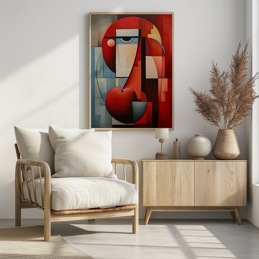 The Abstract Face - Poster / Art Print