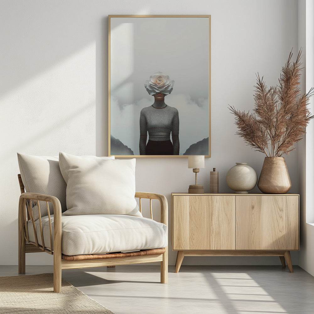 Flower Face - Poster / Art Print
