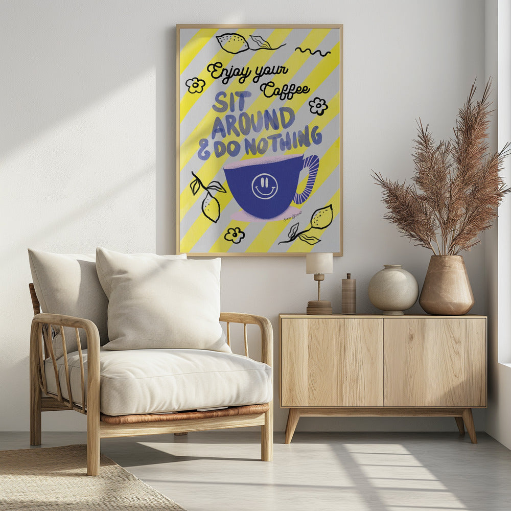 Enjoy Coffee - Poster / Art Print