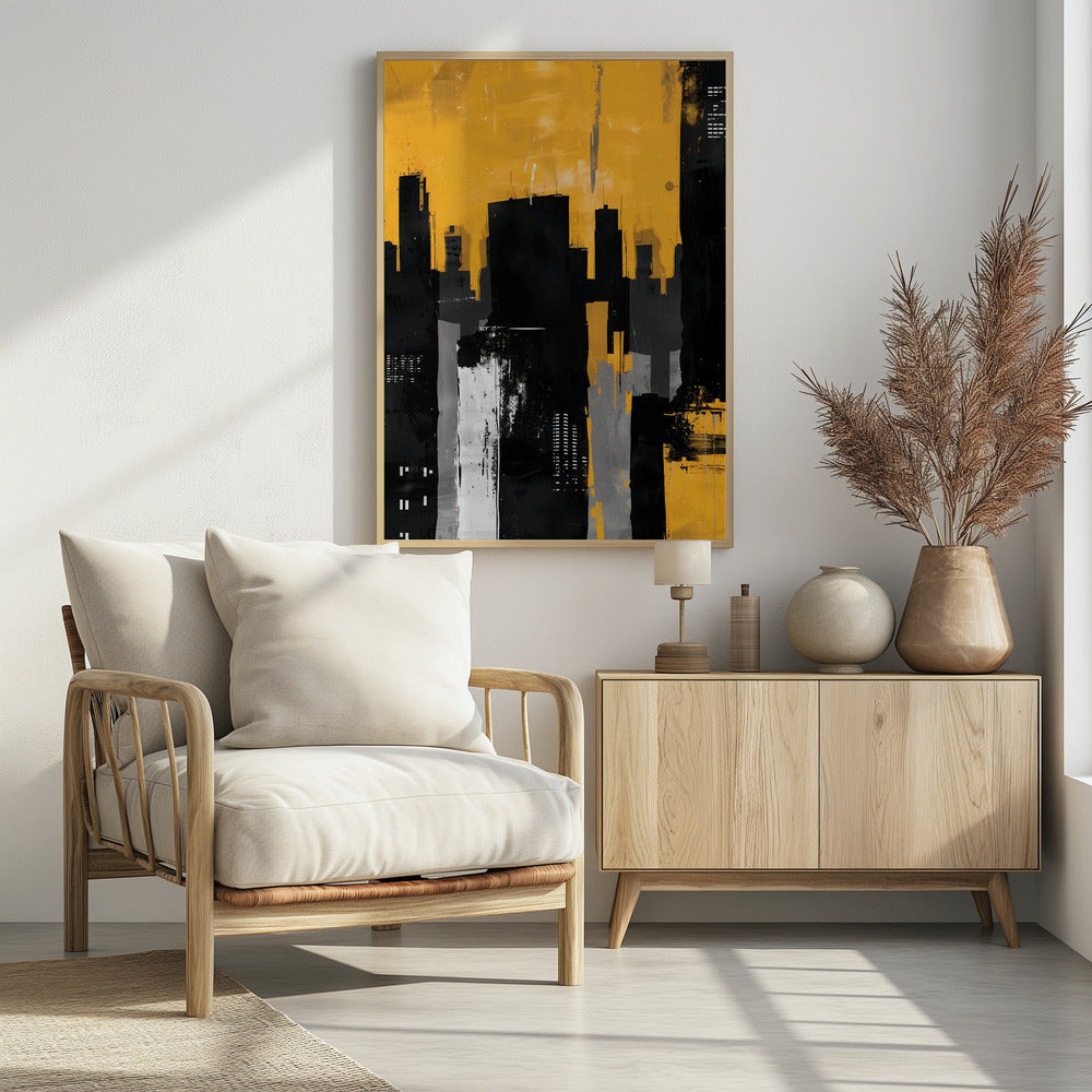 Big City Skyline - Poster / Art Print