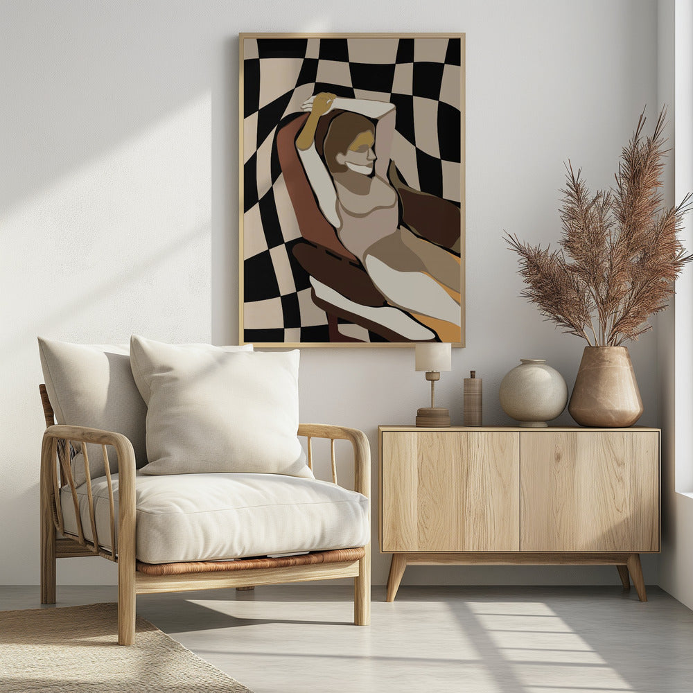 KH Studio - A Sitting Place for a Passenger  - Not In Love - Poster / Art Print