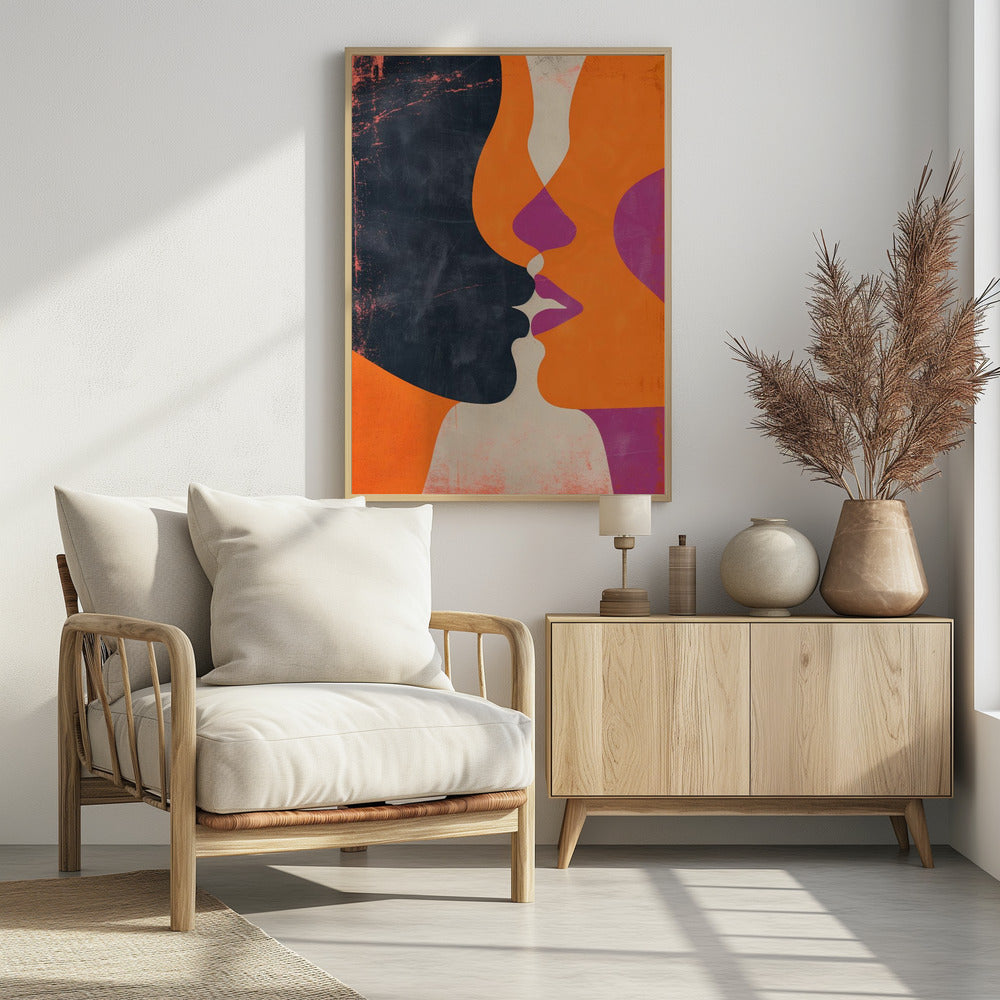 The Kiss - Poster / Art Print