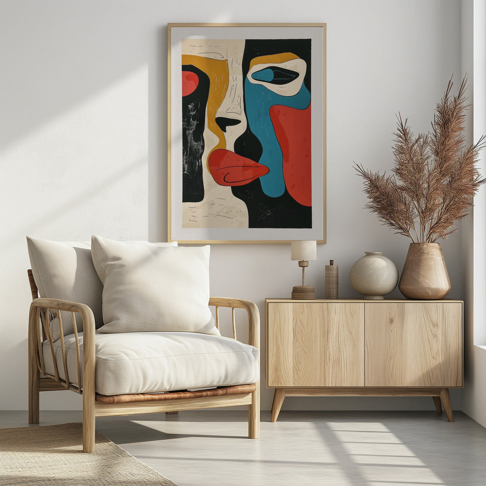 The Face - Poster / Art Print