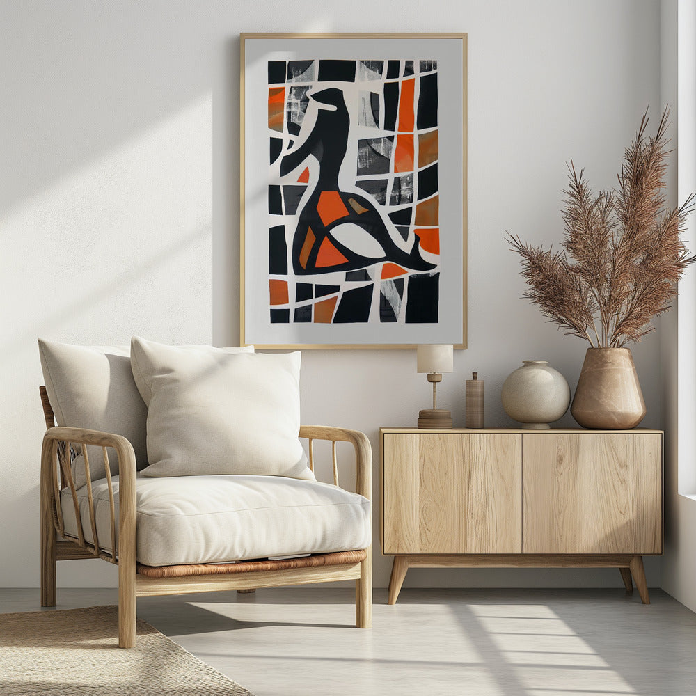 Geometric Aviary - Poster / Art Print