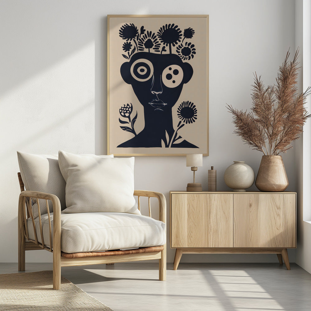 Flower Head - Poster / Art Print