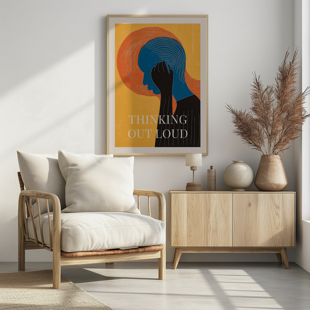 Thinking Out Loud - Poster / Art Print