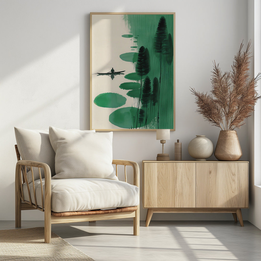 Serenity On the River - Poster / Art Print