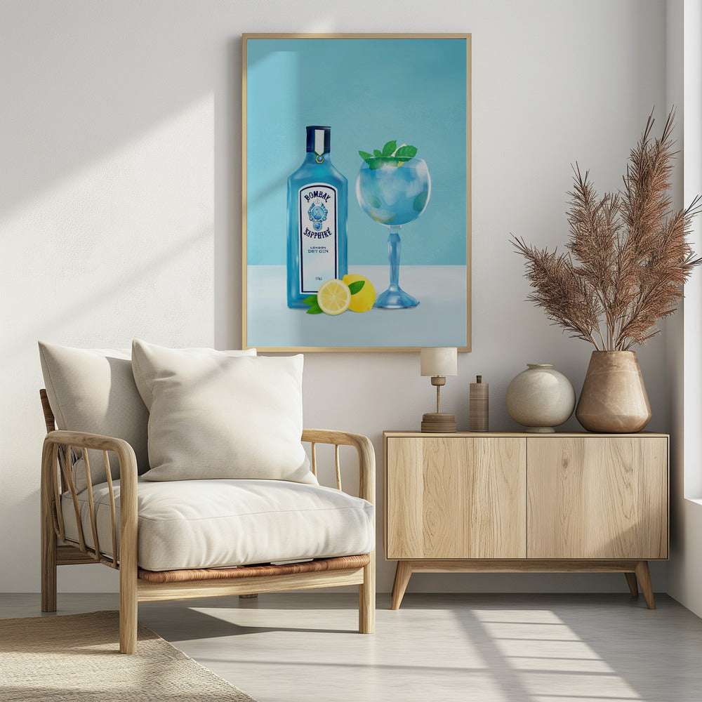 Gin Cocktail - Poster / Art Print