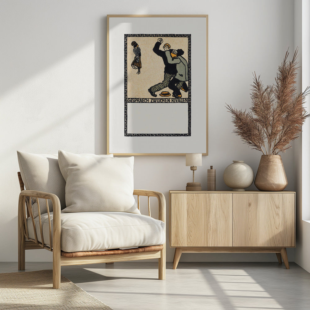 Conversation Between Rivals - Poster / Art Print