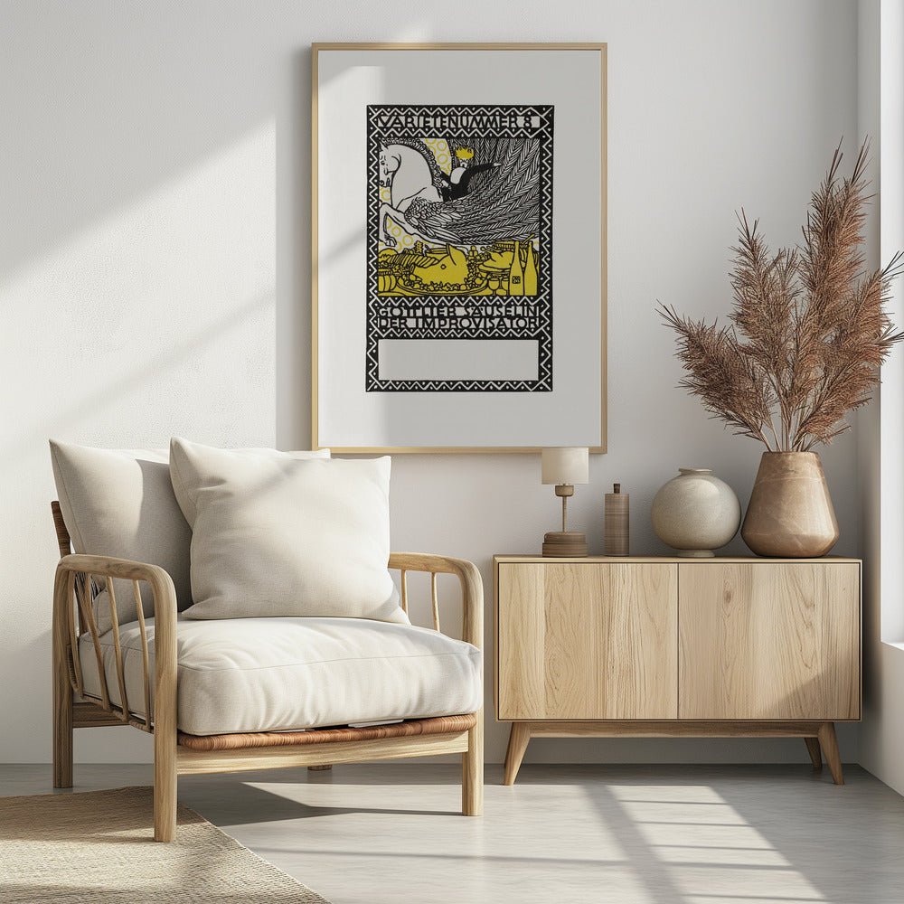 Gottlieb Säuselin the Improviser - Poster / Art Print