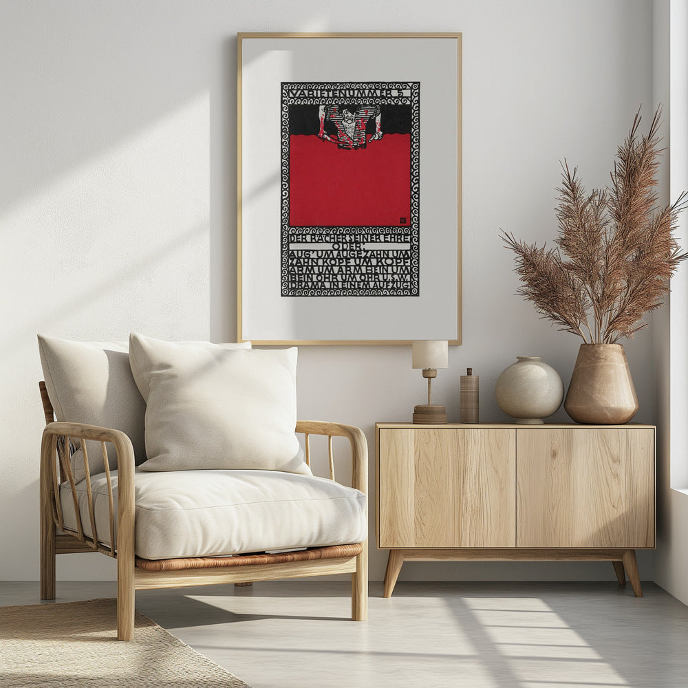 Variety Act 5 the Avenger of His Honor - Poster / Art Print