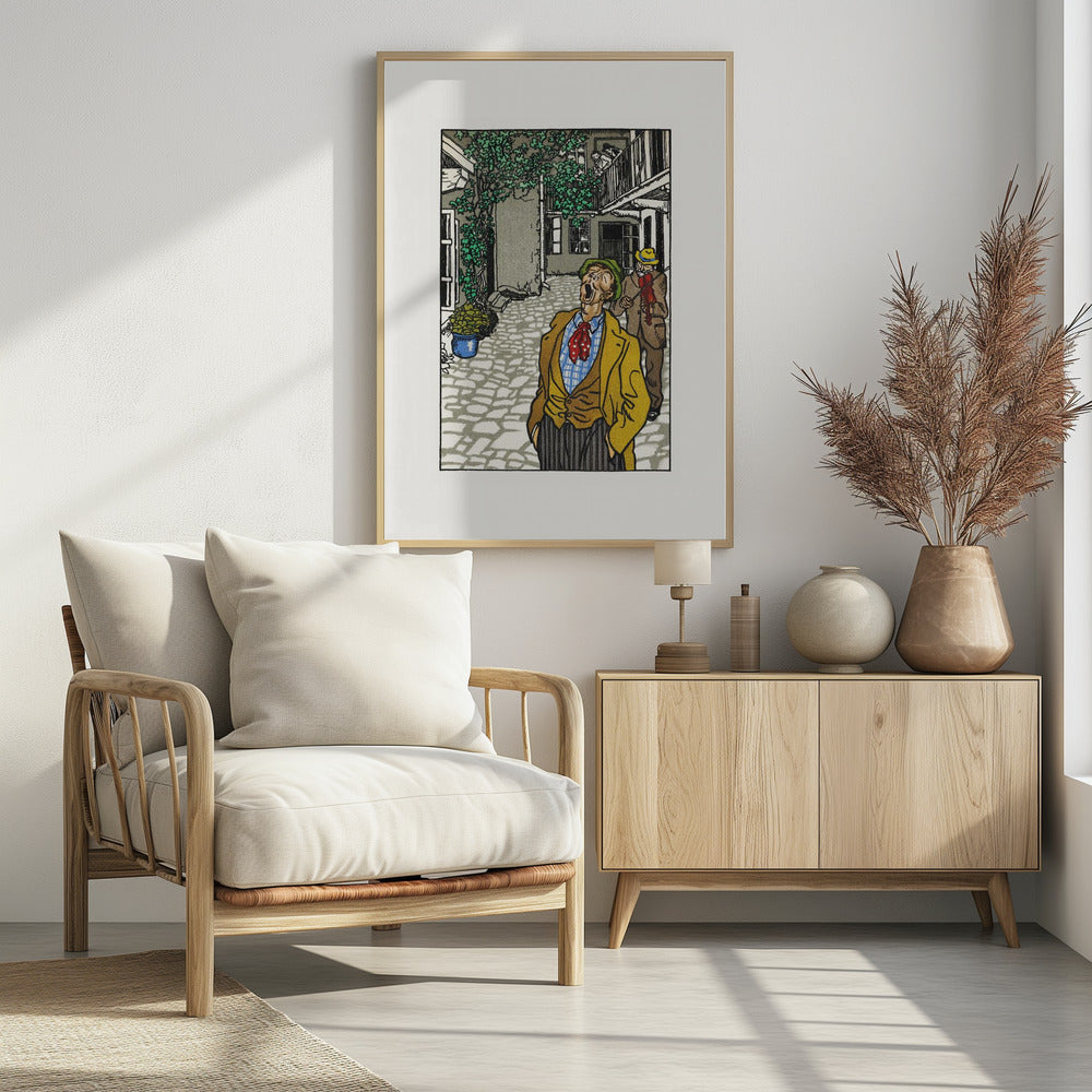 Naturally Gifted Singer - Poster / Art Print