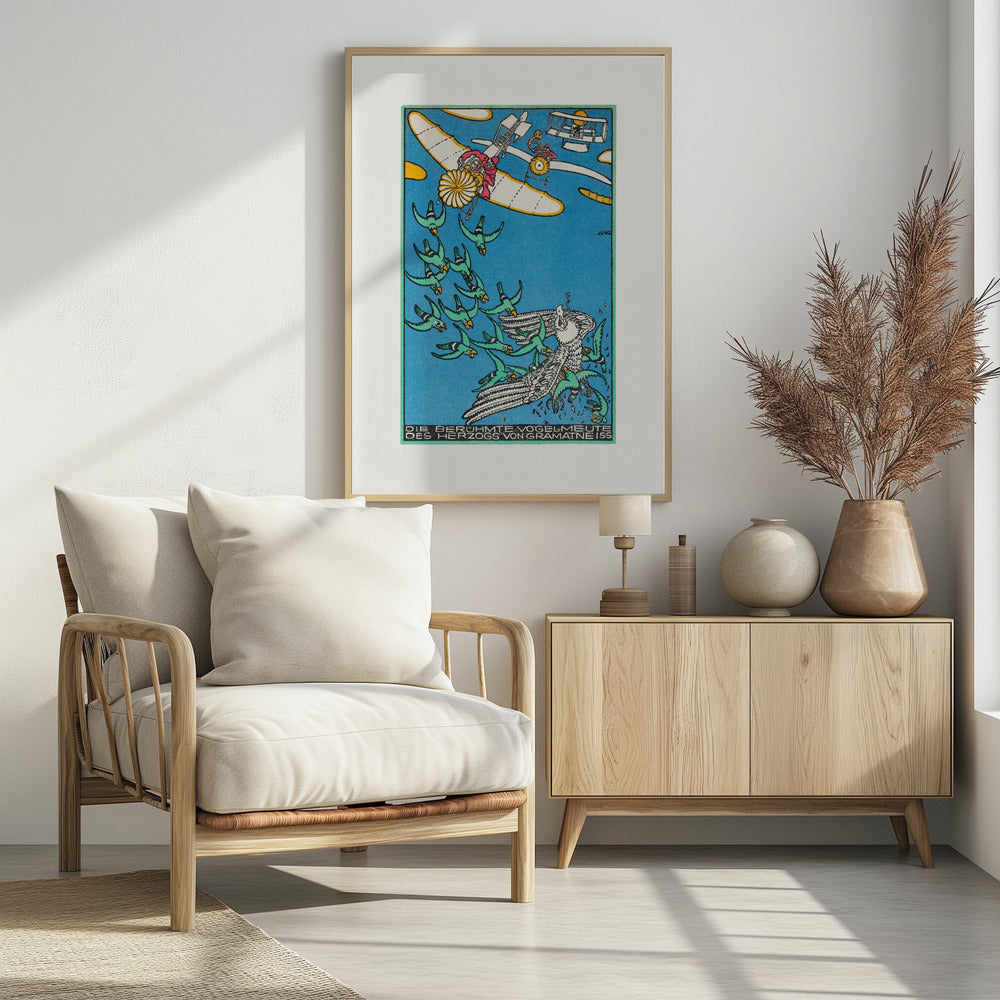 The Duke of Gramatneiss's Famous Pack of Birds - Poster / Art Print