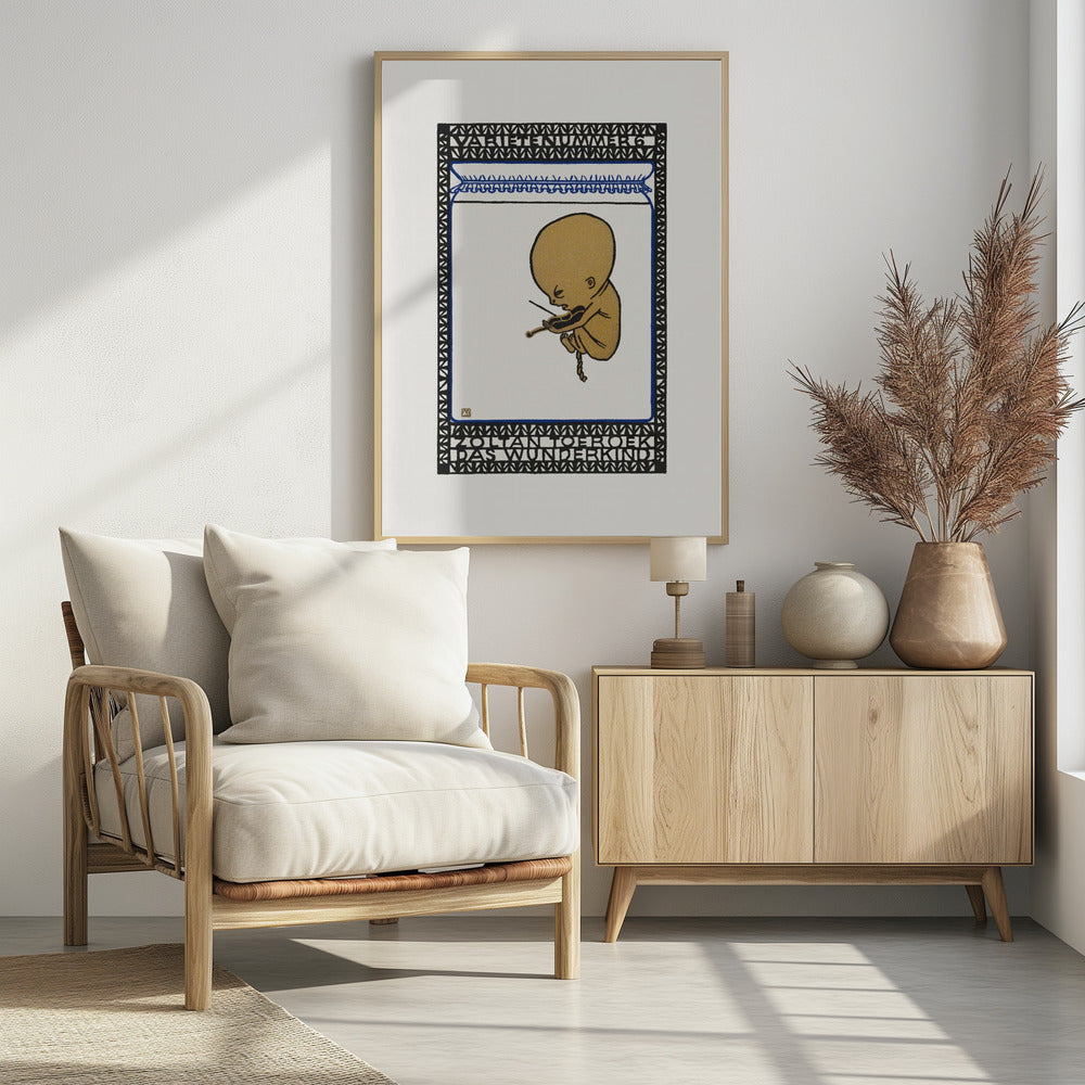 Vaudeville Act 6 Zoltan Toeroek, Child Prodigy - Poster / Art Print