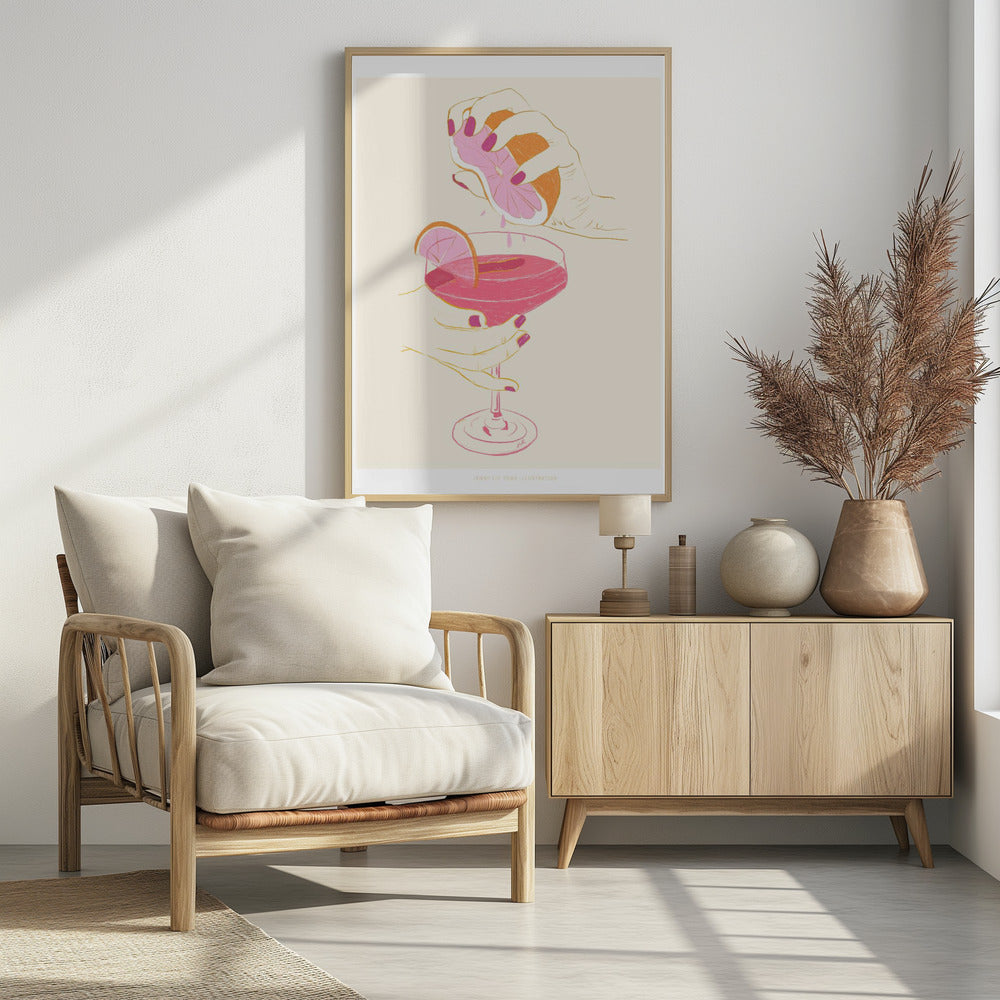 Jlr Cocktail - Poster / Art Print