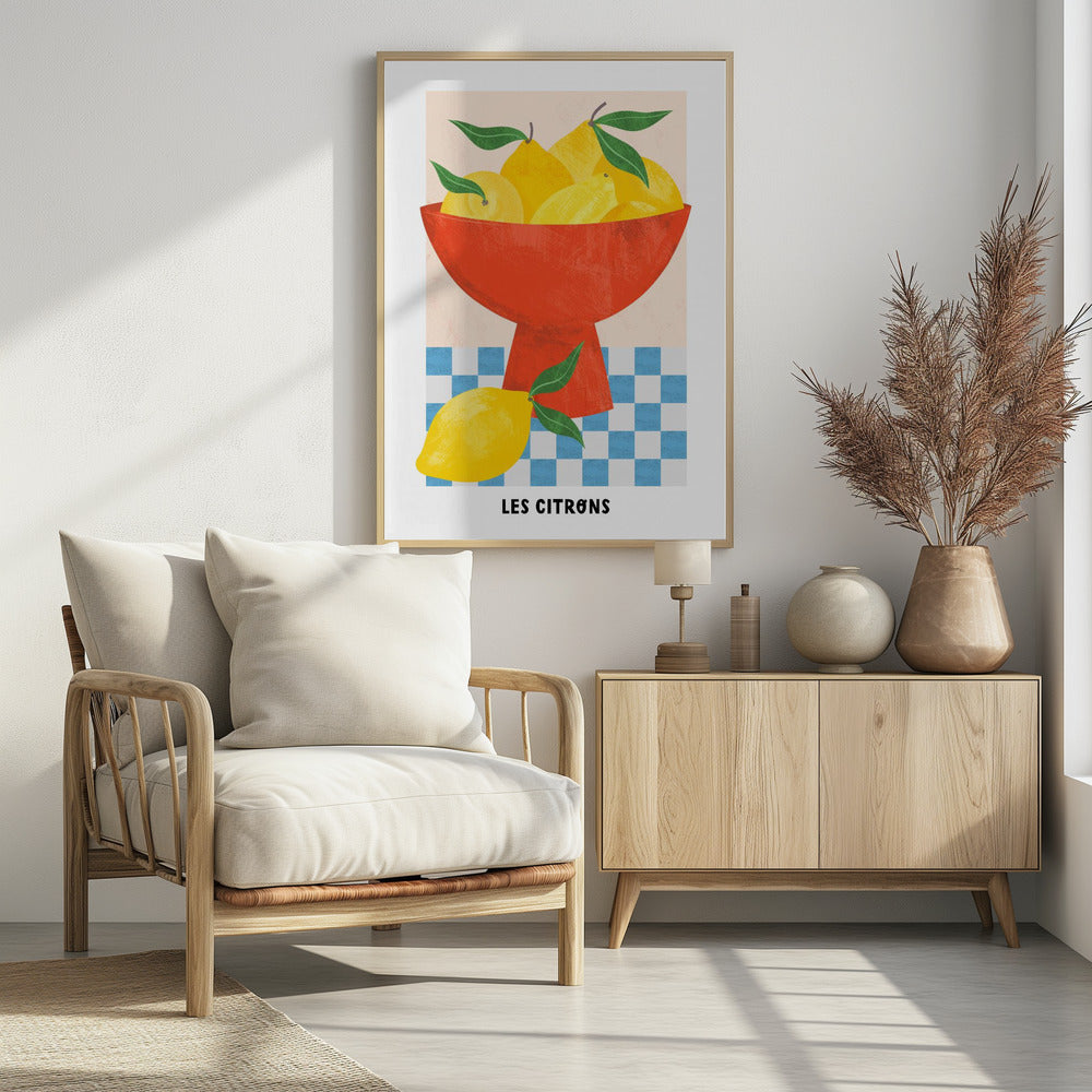 Les Citrons - Poster / Art Print