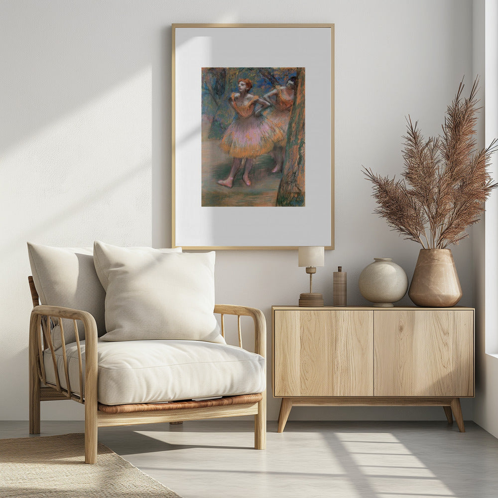 Two Dancers No.2 - Poster / Art Print