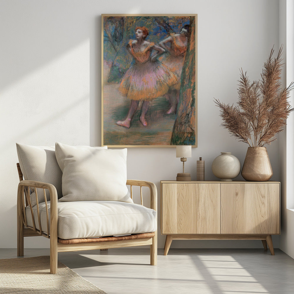 Two Dancers - Poster / Art Print