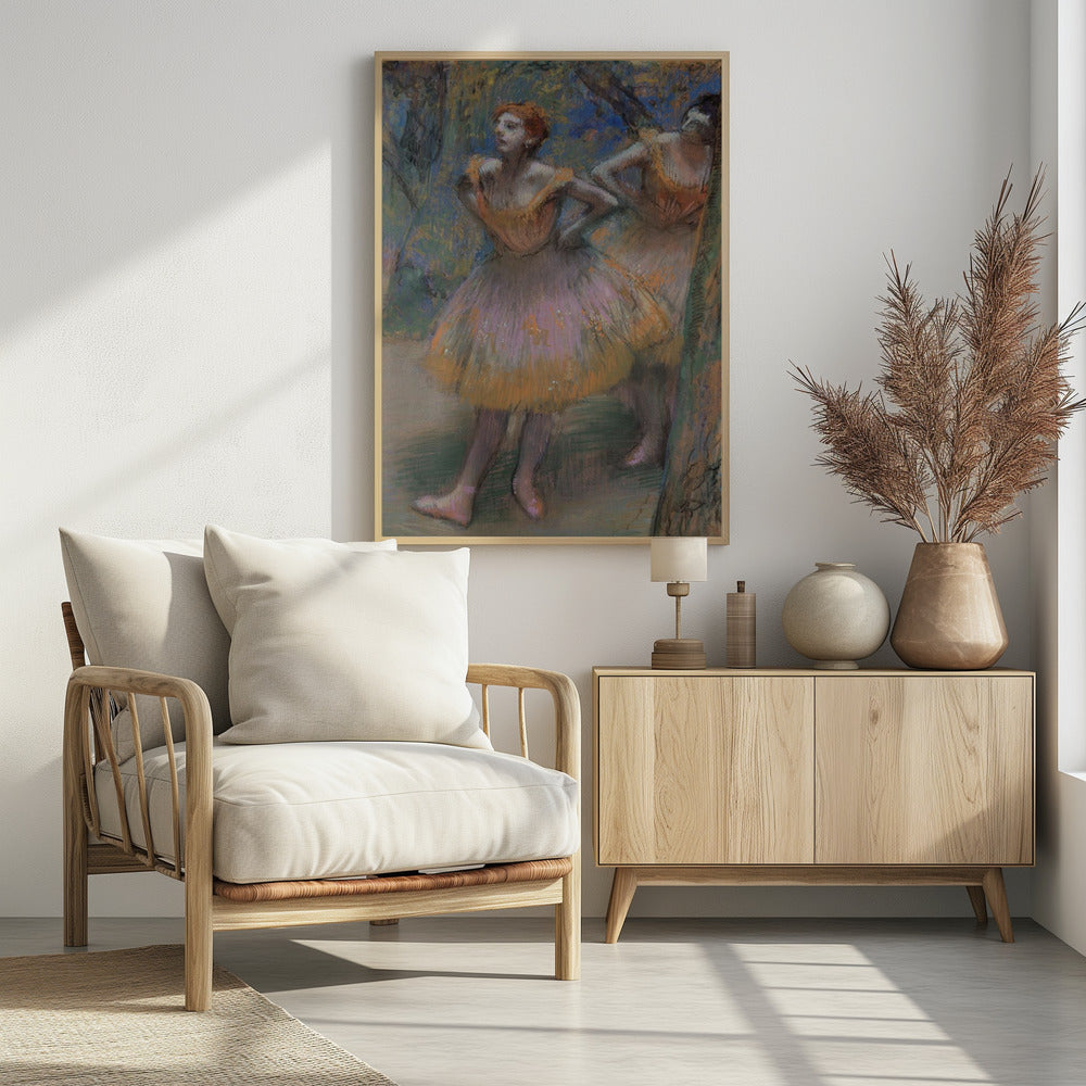 Two Dancers - Poster / Art Print