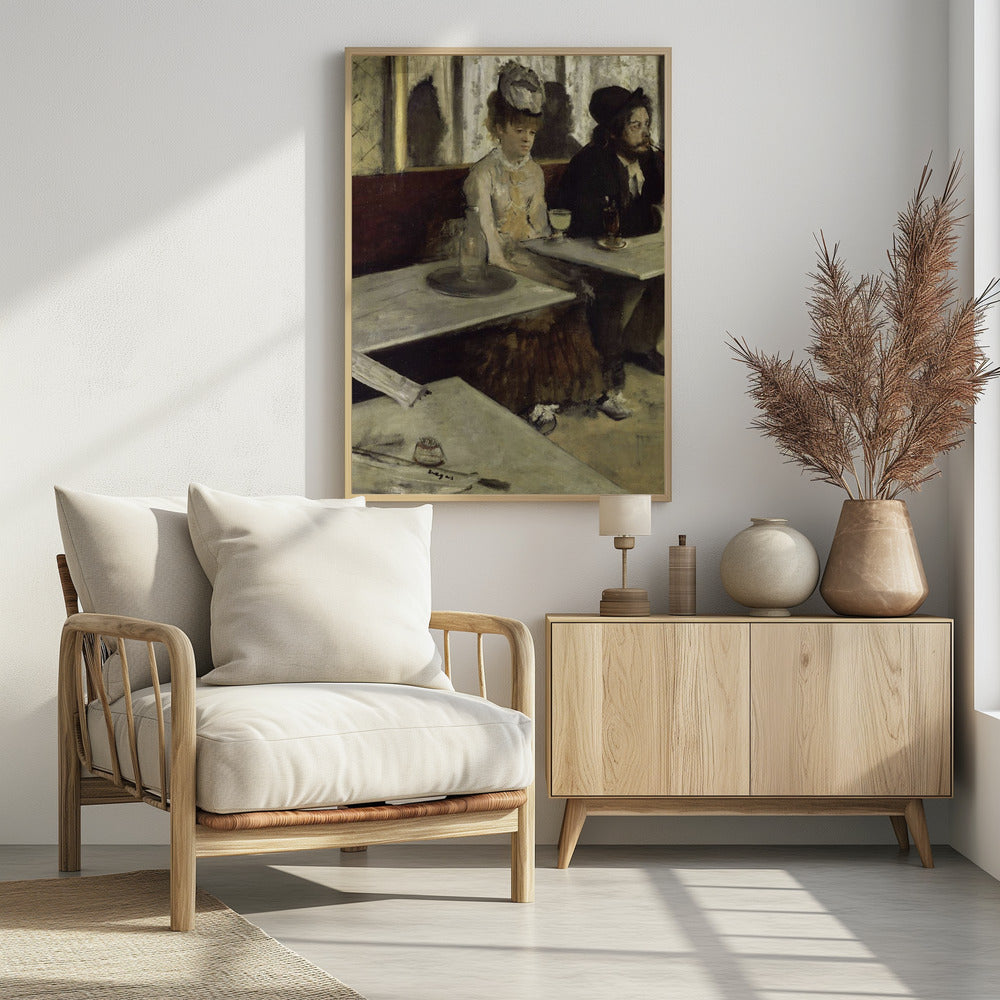In a Café - Poster / Art Print